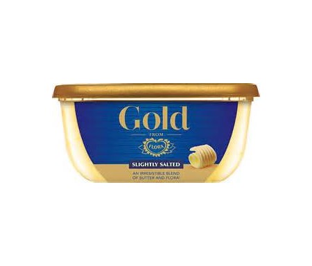 FLORA GOLD SLIGHTLY SALTED BUTTER 225G