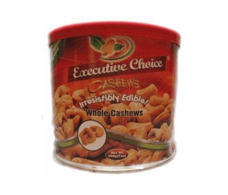 EXECUTIVE CHIOCE WHOLE CASHEWS HOT & SPICY 200G