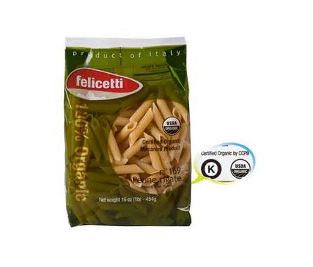 ORGANIC PENNE MACORONI 454G