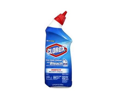 CLOROX BLEACH TOILET BOWL CLEANER