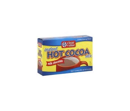 CLEAR VALUE HOT COCOA MILK CHOCOLATE 567G