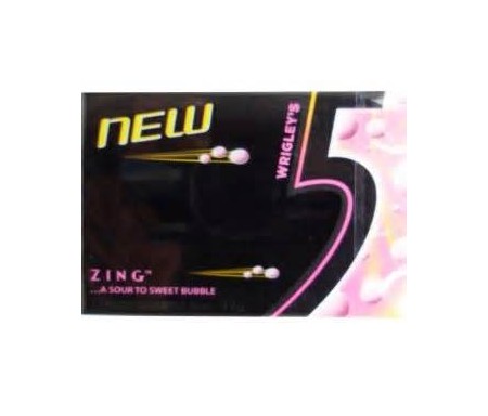ZING 5 CHEWING GUM X 15