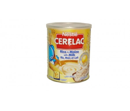 NESTLE CERELAC MY 1ST CEREAL 6 MONTHS RICE & MAIZE WITH MILK 400G