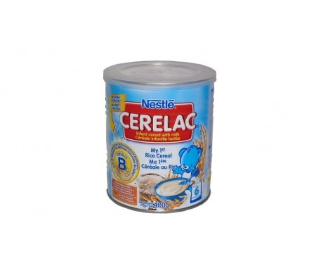 NESTLE CERELAC MY 1ST RICE CEREAL 6 MONTHS - 400G