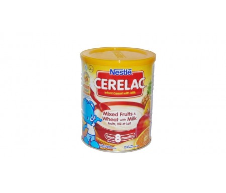 NESTLE CERELAC MIXED FRUITS & WHEAT WITH MILK 8 MONTHS - 400G