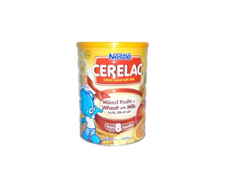 NESTLE CERELAC MIXED FRUITS & WHEAT WITH MILK 8 MONTHS - 1KG
