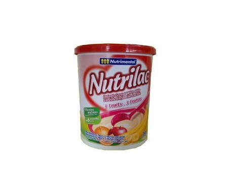NUTRIMENTALNUTRILAC CEREAL 3 FRUITS 360G