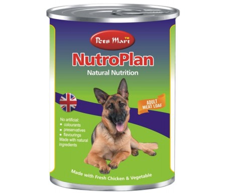 PETS MART NUTROPLAN ADULT MEAT LOAF - 400G