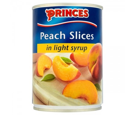 PRINCES PEACHES SLICES IN LIGHT SYRUP - 410G