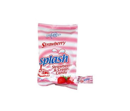 SPLASH STRAWBERRY & CREAM CANDY