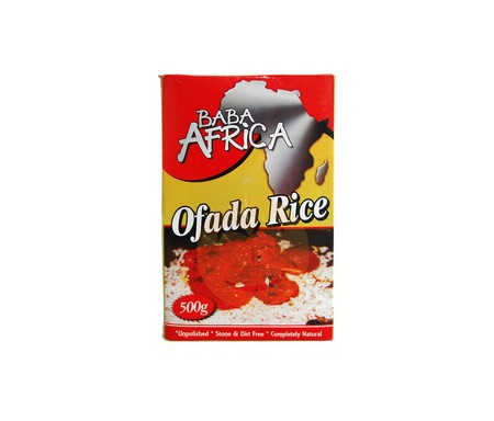 BABA AFRICA OFADA RICE 500G