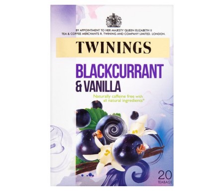 TWININGS BLACK-CURRENT & VANILLA - 40G 