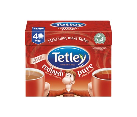 TETLEY RED BUSH PURE - 40 BAGS