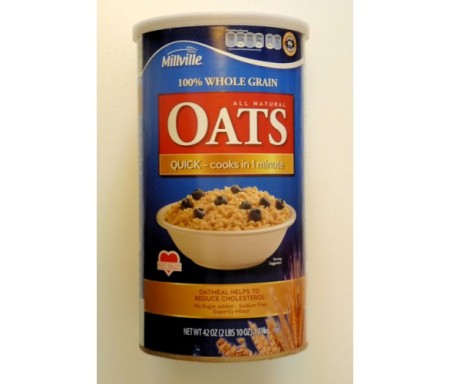 MILLVILLE ROLLED OATS - 1.9KG ( BLUEBERRY)