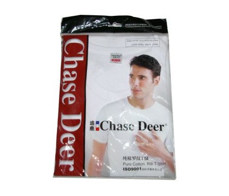 CHASE DEER T SHIRT L (WHITE)