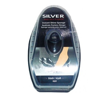 SILVER INSTANT SHINE SPONGE (BLACK)