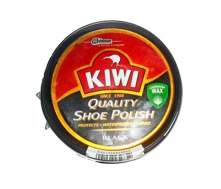 KIWI SOLID SHOE POLISH (BLACK) 200ML