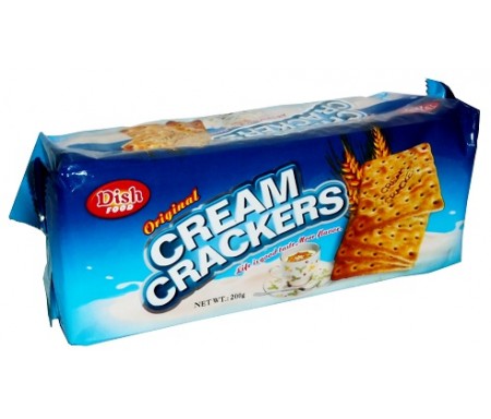 DISH FOOD ORIGINAL CREAM CRACKERS - 200G