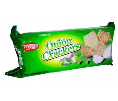 DOCKERS ONION CRACKERS - 200G