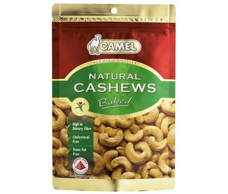 CAMEL NATURAL CASHEWS BAKED - 150G