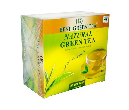(B) BEST GREEN TEA - 50 BAGS