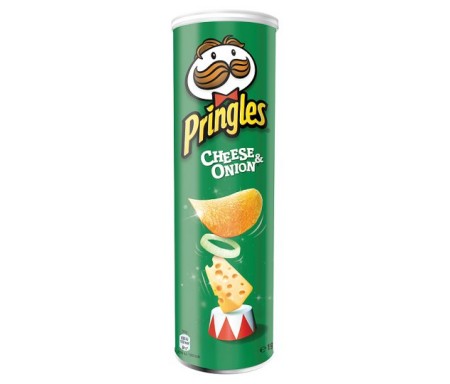 PRINGLES CHEESE AND ONION - 165G