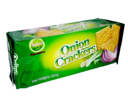 FAURECIA ONION CRACKERS - 200G