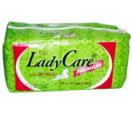 LADY CARE WITH WINGS - 8 PADS