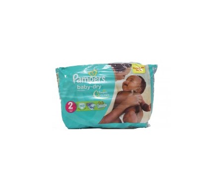 PAMPERS BABY DRY - 2 MINI - 40 COUNTS