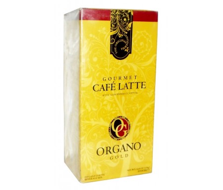 ORGANO GOLD CAFE LATTE INSTANT COFFEE - 20 SACHETS - 420G