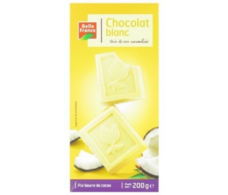 BELLE FRANCE CHOCOLAT BLANC X2