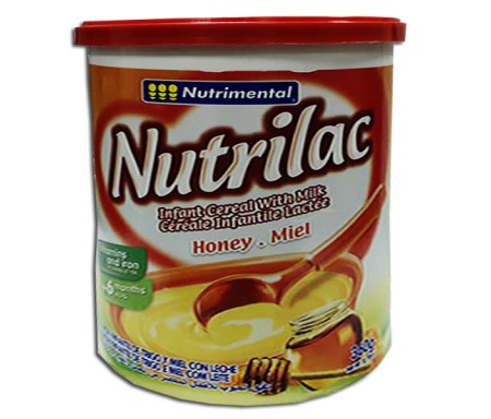 NUTRIMENTAL NUTRILAC BANANA CEREAL 360G