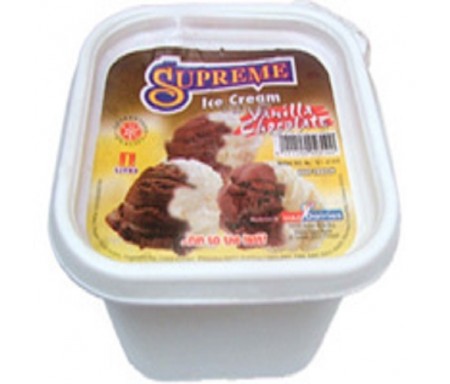 SUPREME VANILLA & CHOCOLATE ICE CREAM 2L