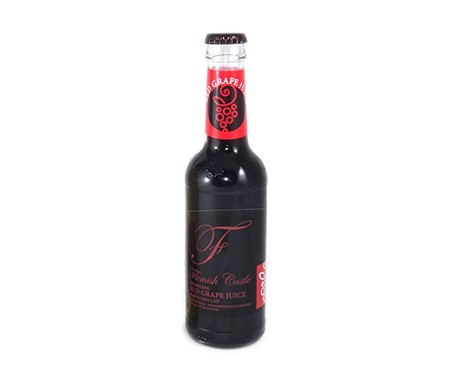 FLEMISH CASTLE NON-ALCOHOLIC SPARKLING RED GRAPE JUICE 275ML