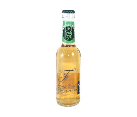 FLEMISH CASTLE NON-ALCOHOLIC SPARKLING WHITE GRAPE JUICE 275ML