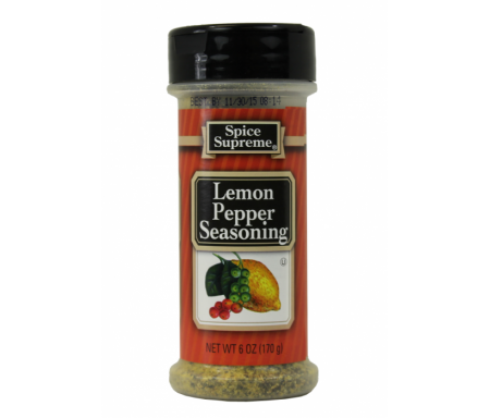 SPICE SUPREME LEMON PEPPER SEASONING 170G