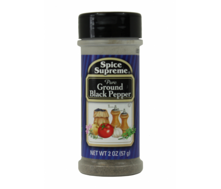 SPICE SUPREME PURE GROUND BLACK PEPPER 57G 