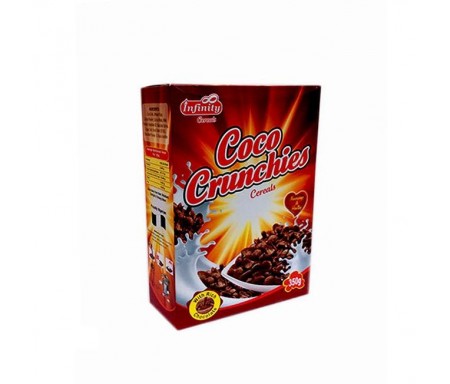 INFINITY CEREAL COCO CRUNCHIES CEREAL 350G