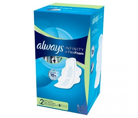 ALWAYS INFINITY FLEX FOAM - 32 PADS