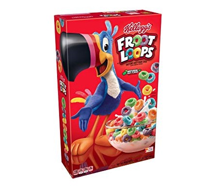 KELLOGG'S FROOT LOOPS 345KG 