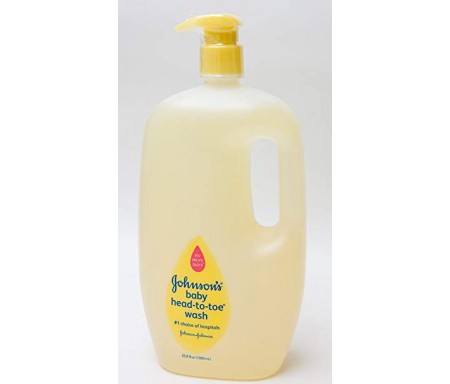 JOHNSON'S HEAD-TO-TOE BABY WASH 1000ML 