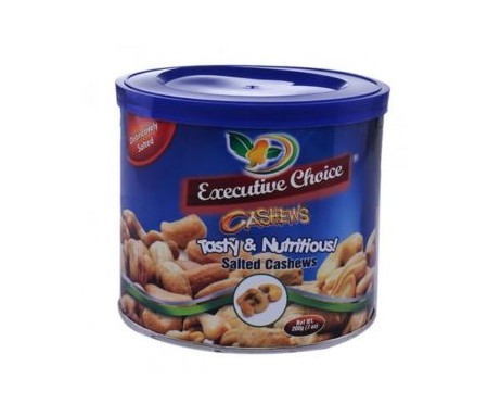 EXECUTIVE CHOICE SALTED CASHEW NUT 160G