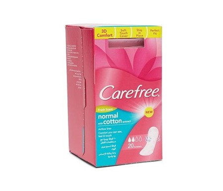 CAREFREE NORMAL 20 PANTYLINER 