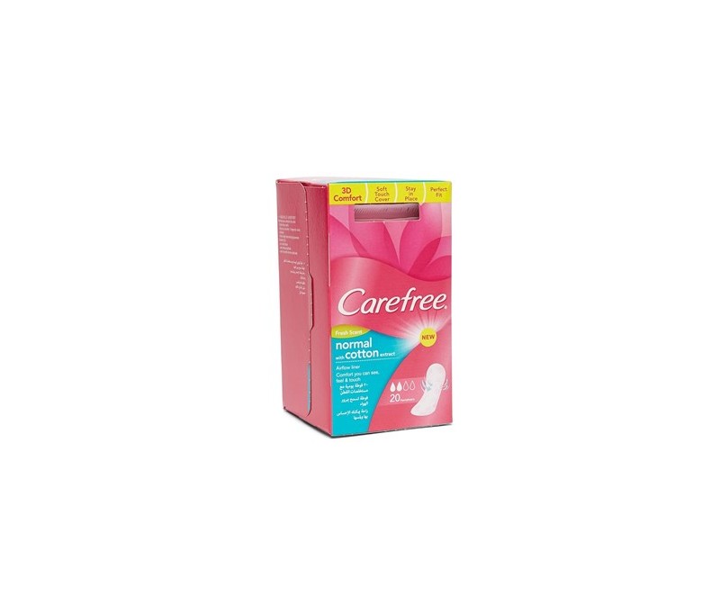 CAREFREE PANTY LINERS 40PCS