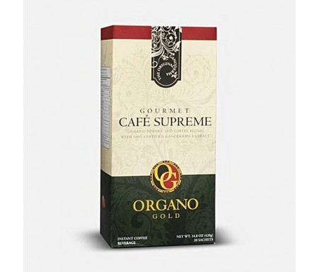 ORGANO GOLD CAFE LATTE INSTANT COFFEE - 20 SACHETS - 420G