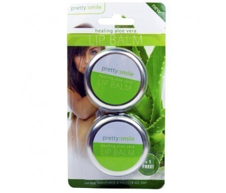 PRETTY SMILE LIP BALM HEALING ALOE VERA