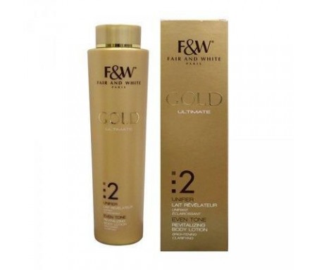 FAIR & WHITE GOLD ULTIMATE 2 EVEN TONE REVITALIZING BODY LOTION 500ML