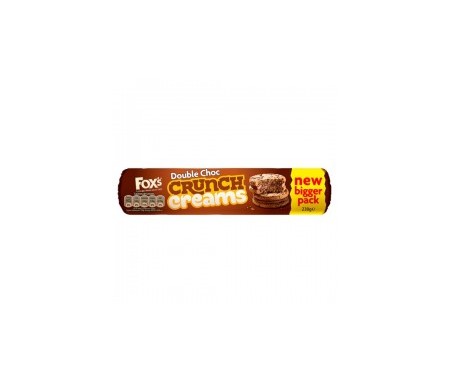 FOX'S DOUBLE CHOC. CRUNCH CREAMS - 230G