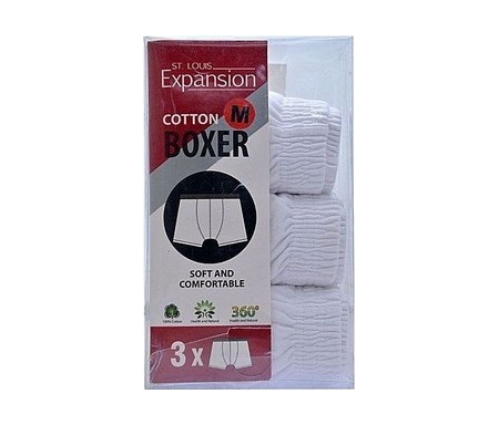 ST. LOUIS EXPANSION COTTON BOXER - L 3X 