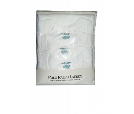 POLO RALPH LAUREN 3 R-NECK CLASSIC COTTON (L)